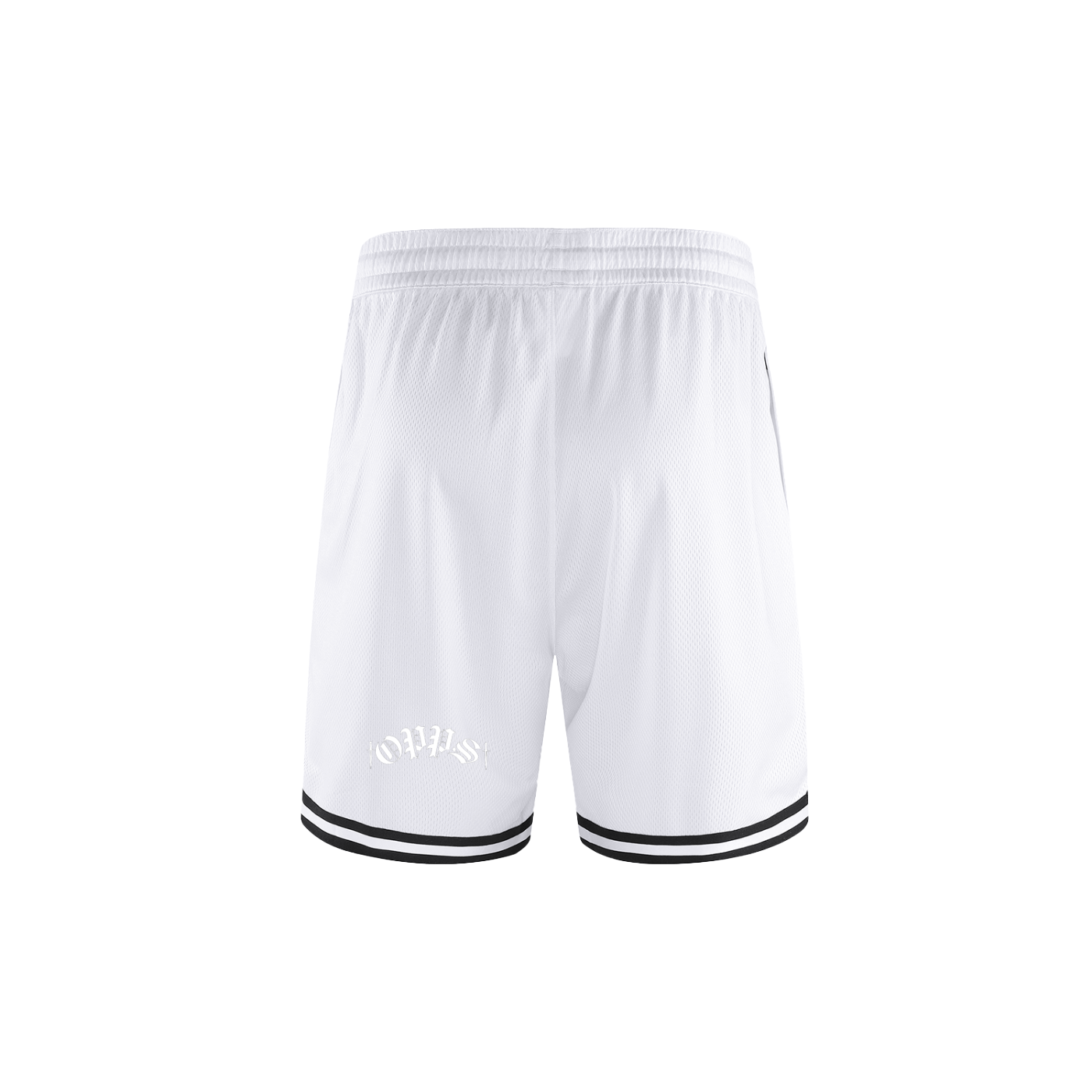 Classic Stripe Trim Basketball Shorts