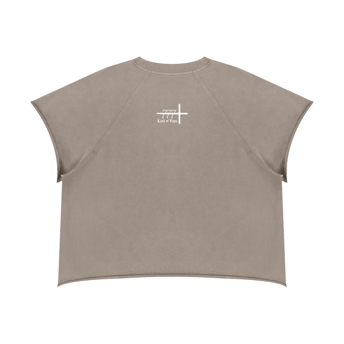 Unisex Vintage Wash Raw Edge Boxy T-Shirt
