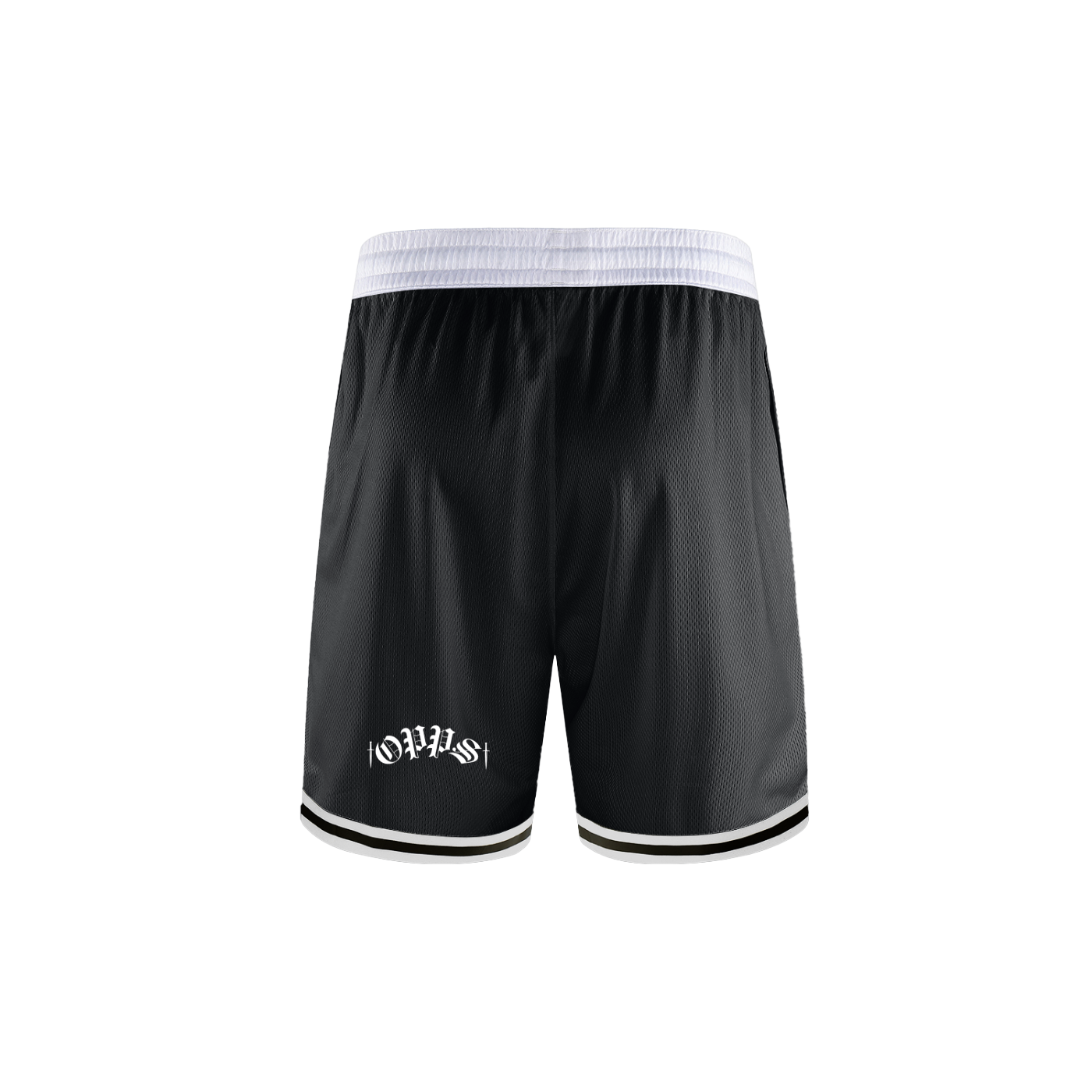 Classic Stripe Trim Basketball Shorts