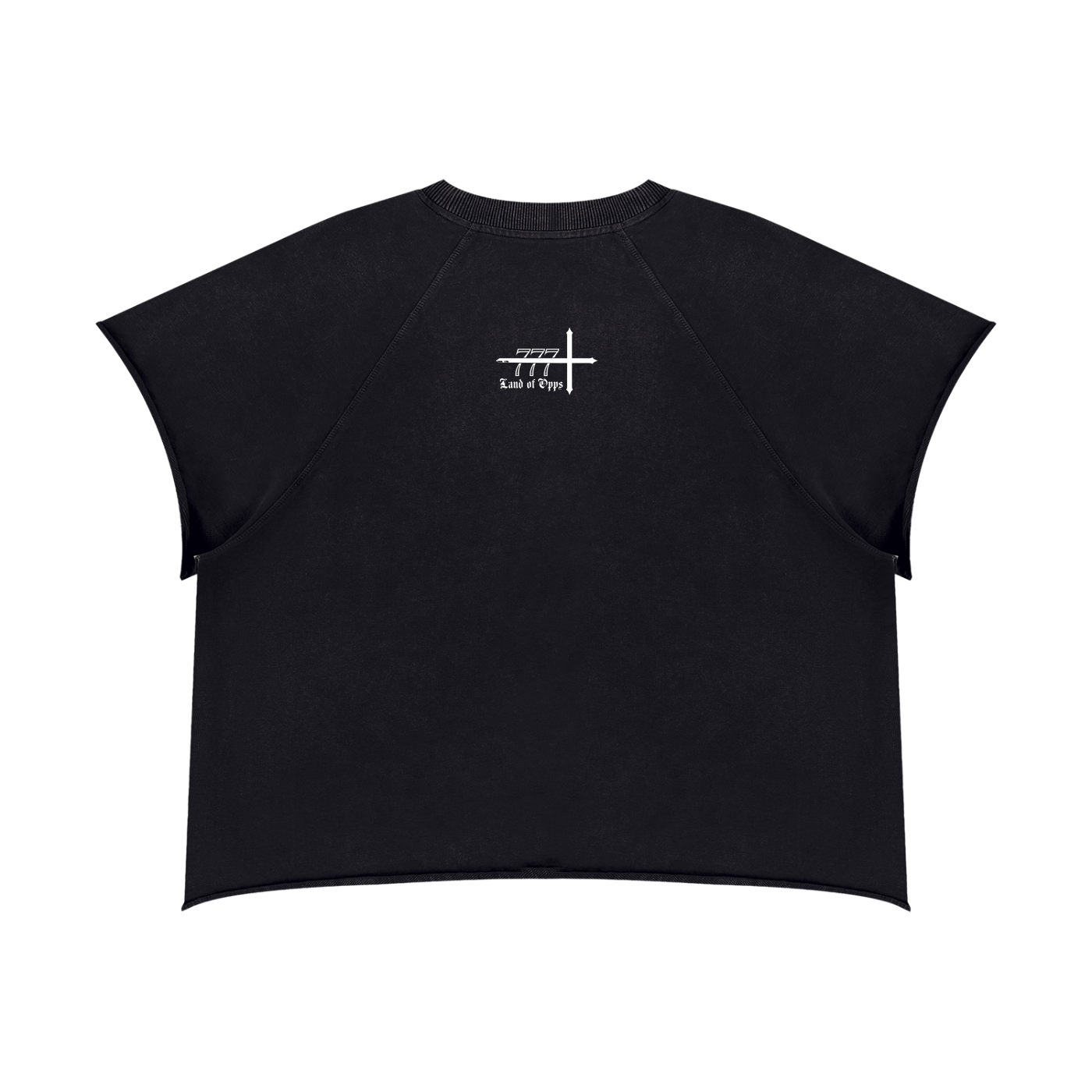 Unisex Vintage Wash Raw Edge Boxy T-Shirt