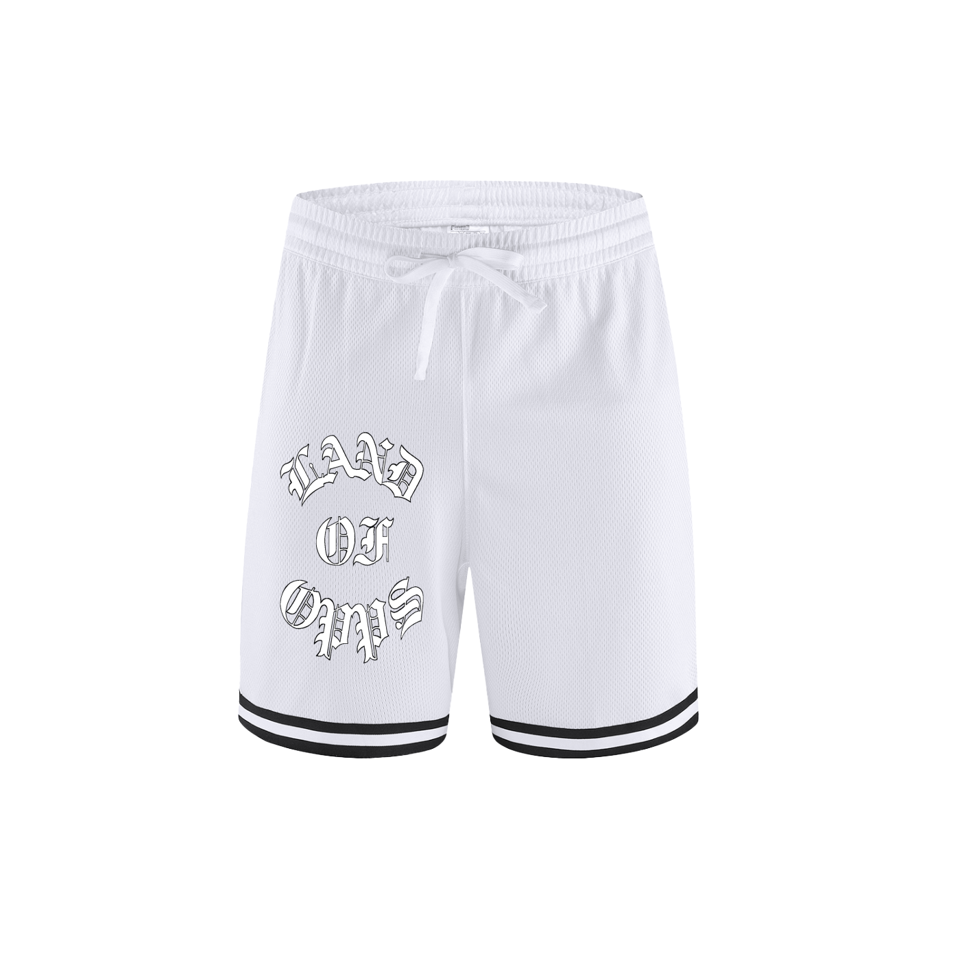 Classic Stripe Trim Basketball Shorts