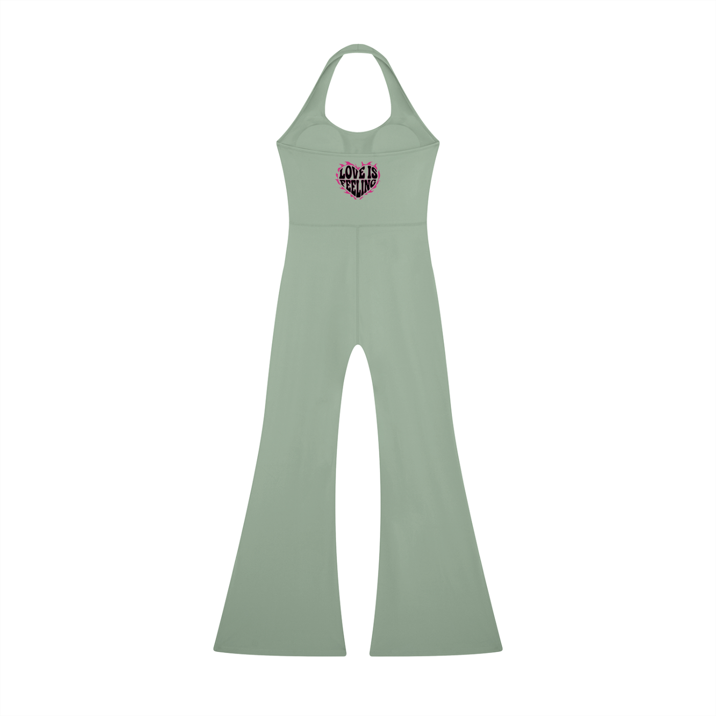Women’s Halter Flared Jumpsuit