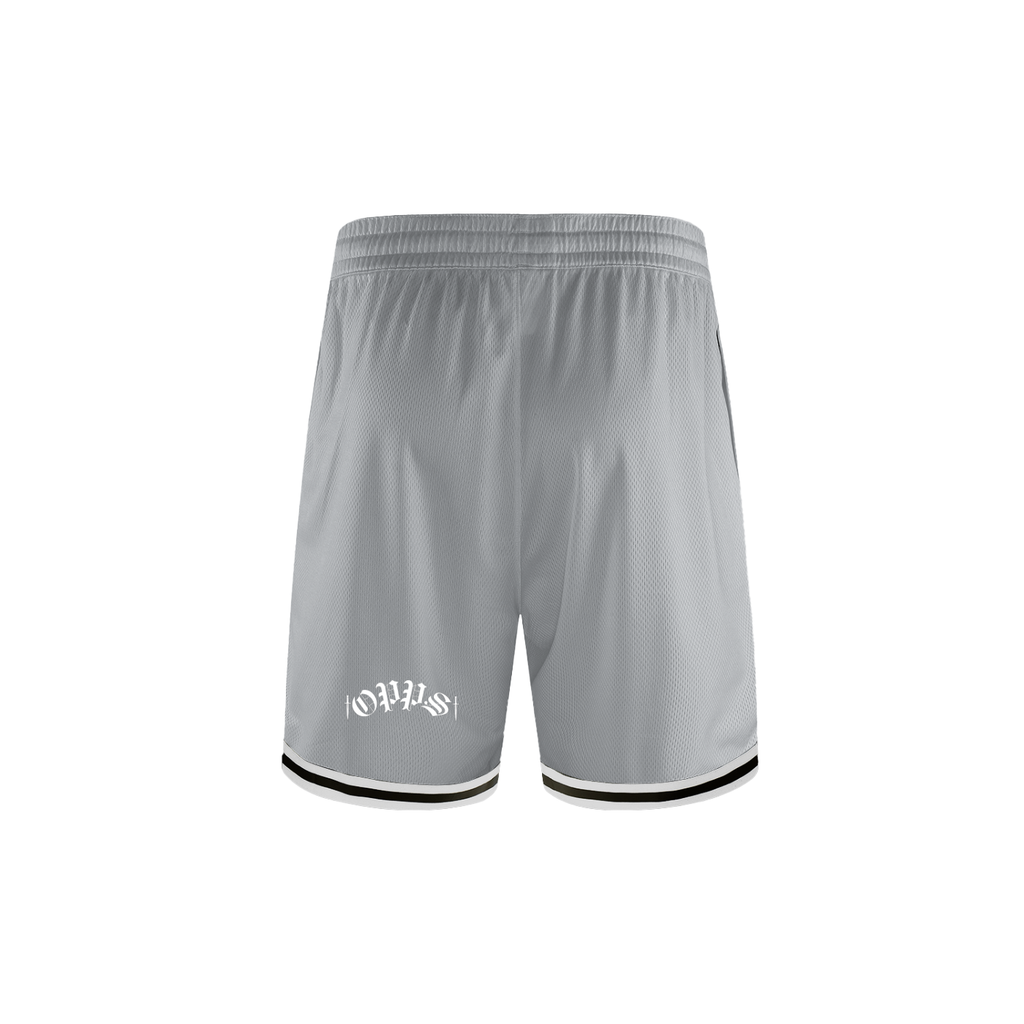 Classic Stripe Trim Basketball Shorts