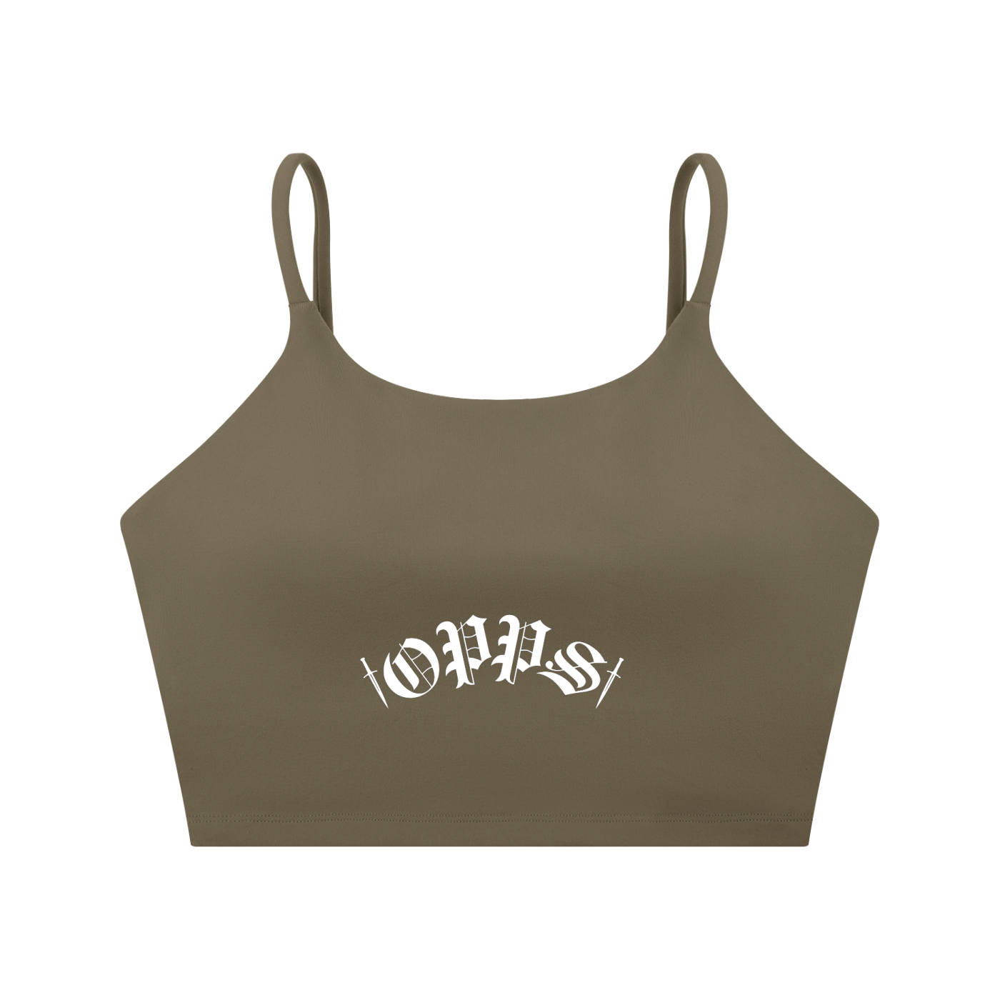 Spaghetti Strap Yoga Sports Bra