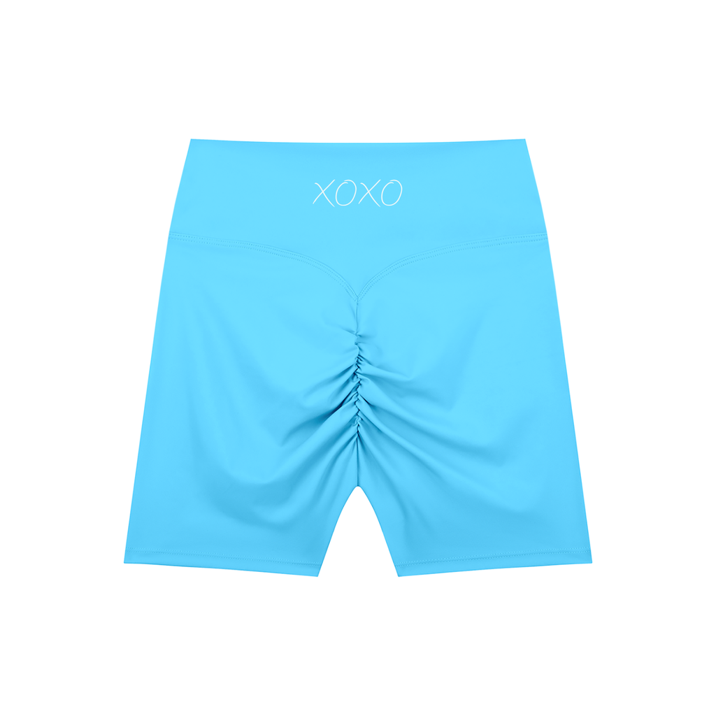 High-Waisted Blend Biker Shorts