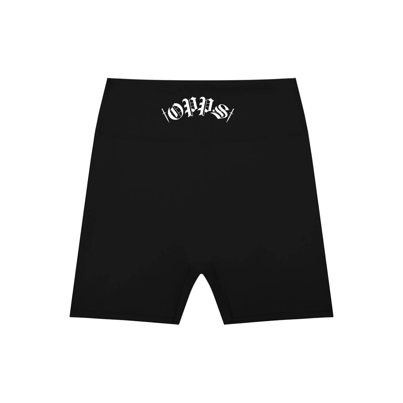 High-Waisted Blend Biker Shorts