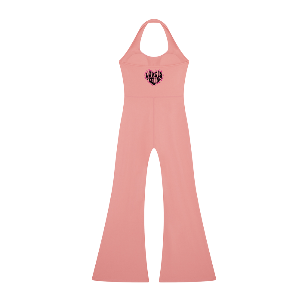 Women’s Halter Flared Jumpsuit