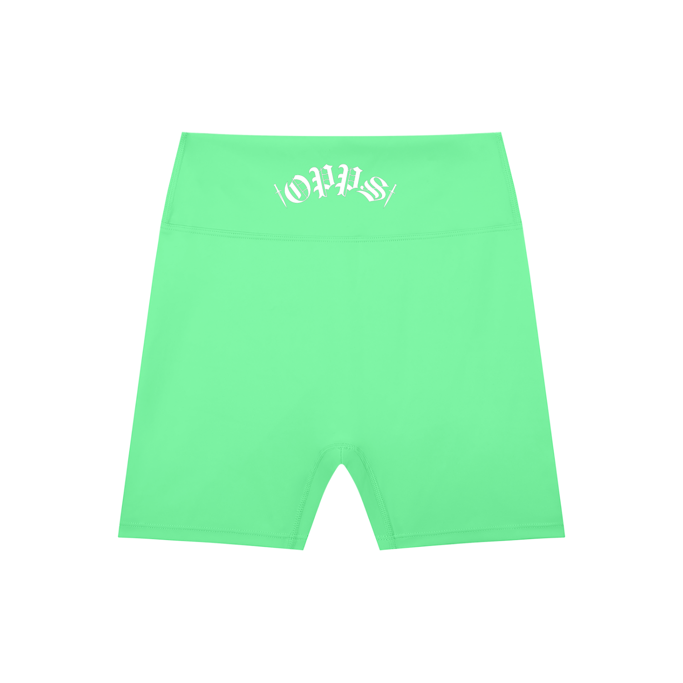 High-Waisted Blend Biker Shorts