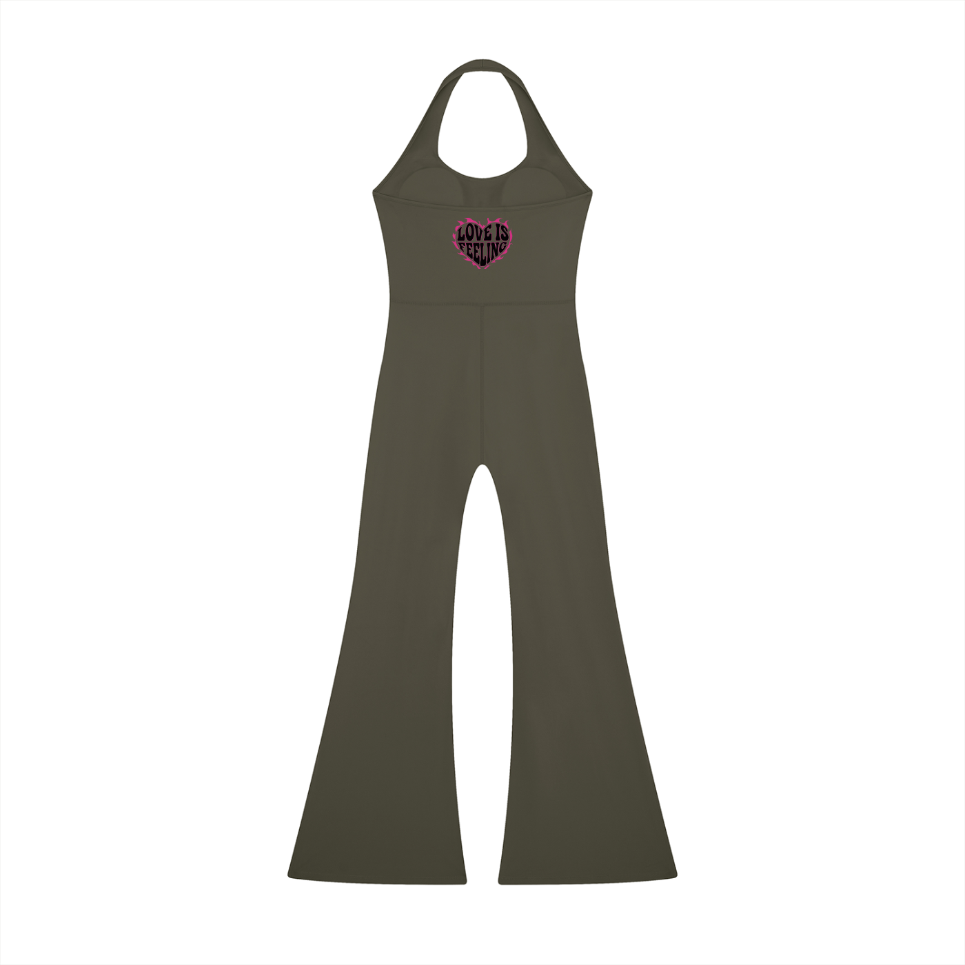 Women’s Halter Flared Jumpsuit