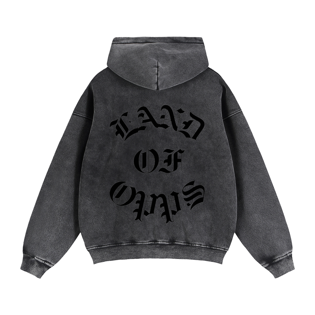 Zip-Through Boxy OPPS Fleece Hoodie