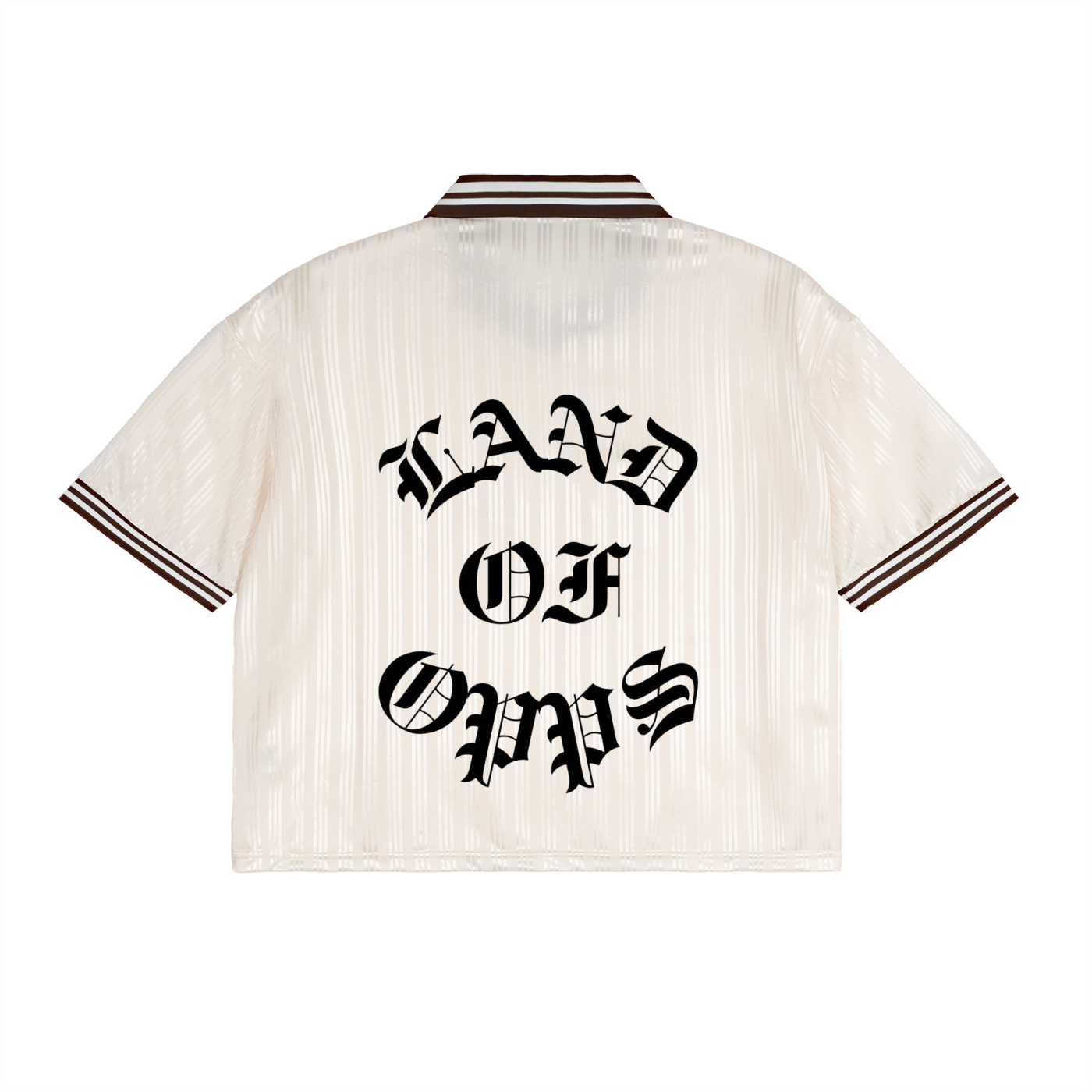 Contrast Stripes Polo Collar T-Shirt