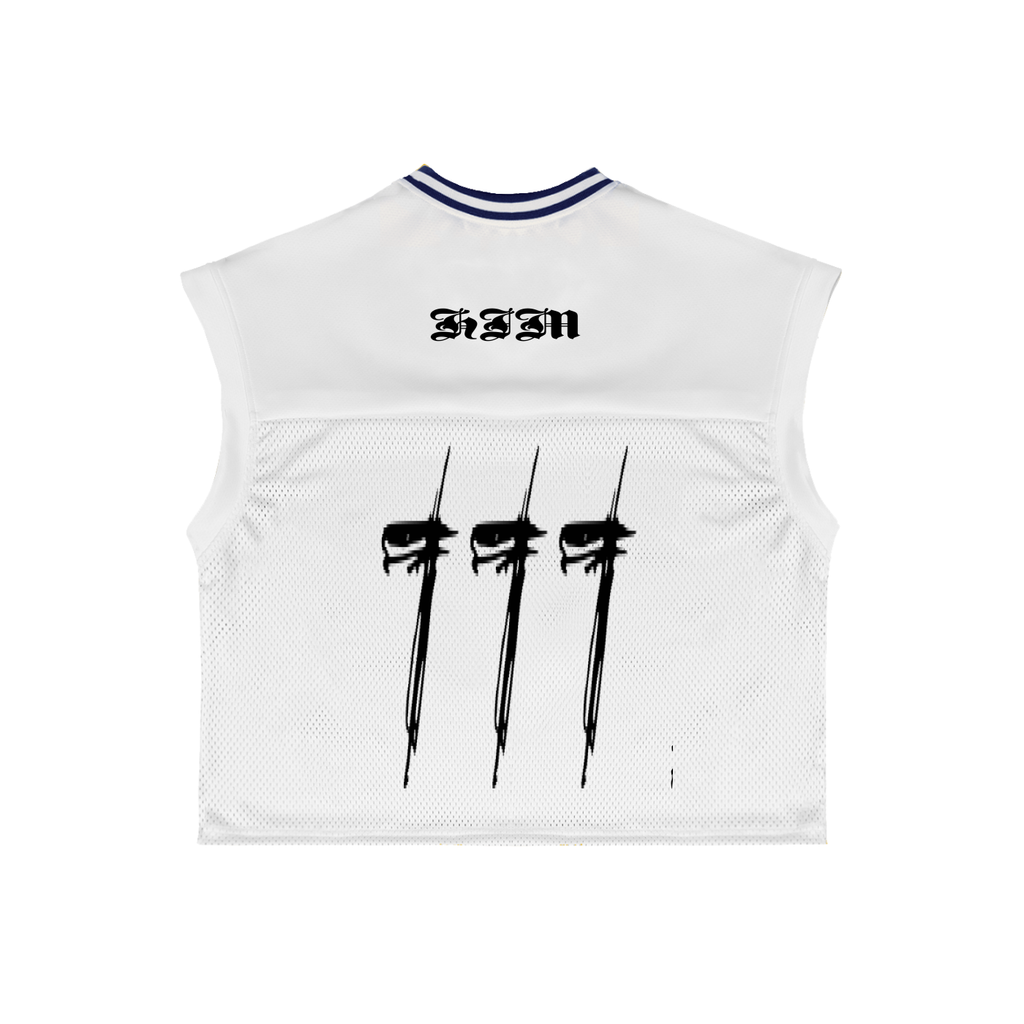 Loose Sleeveless Mesh T-Shirt