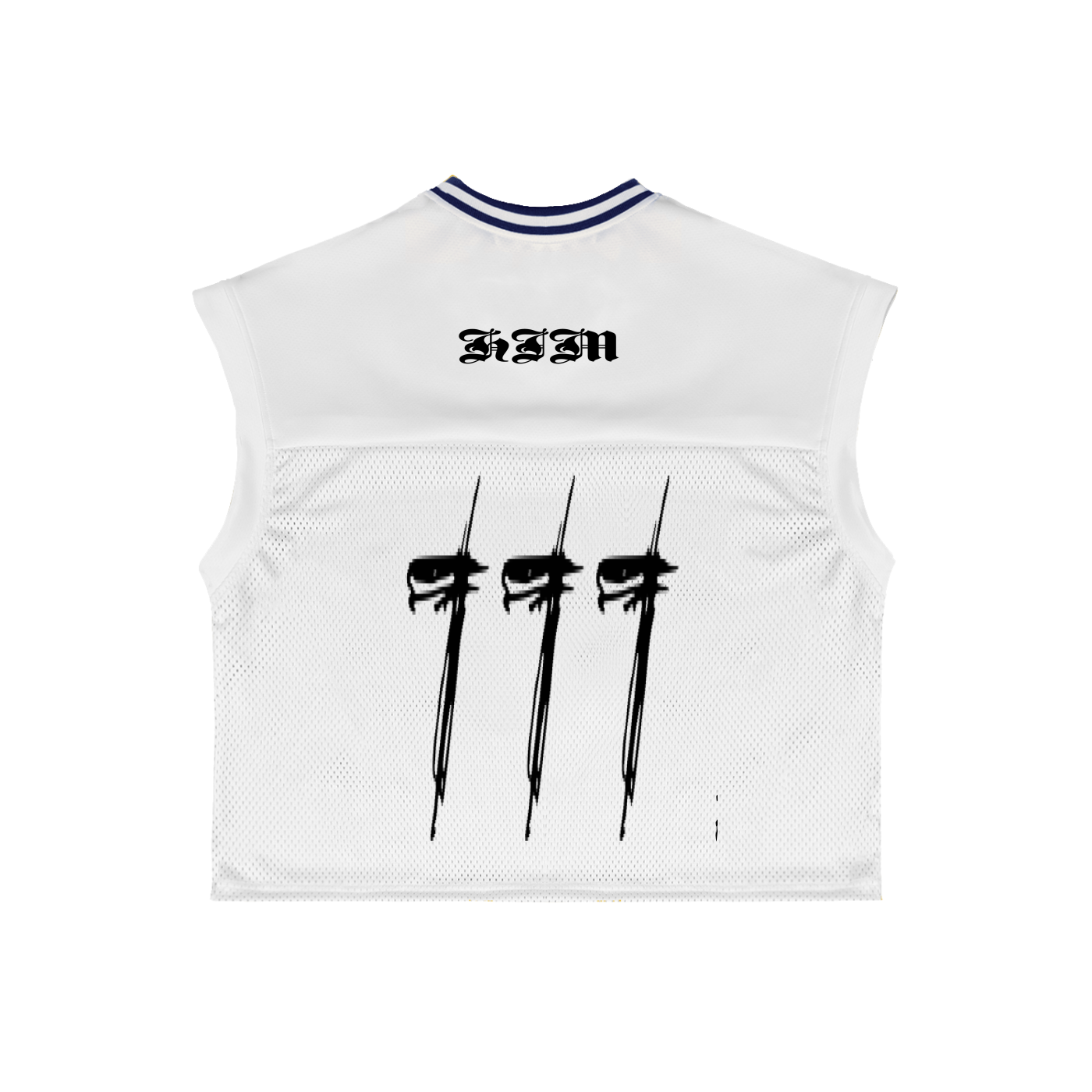 Loose Sleeveless Mesh T-Shirt