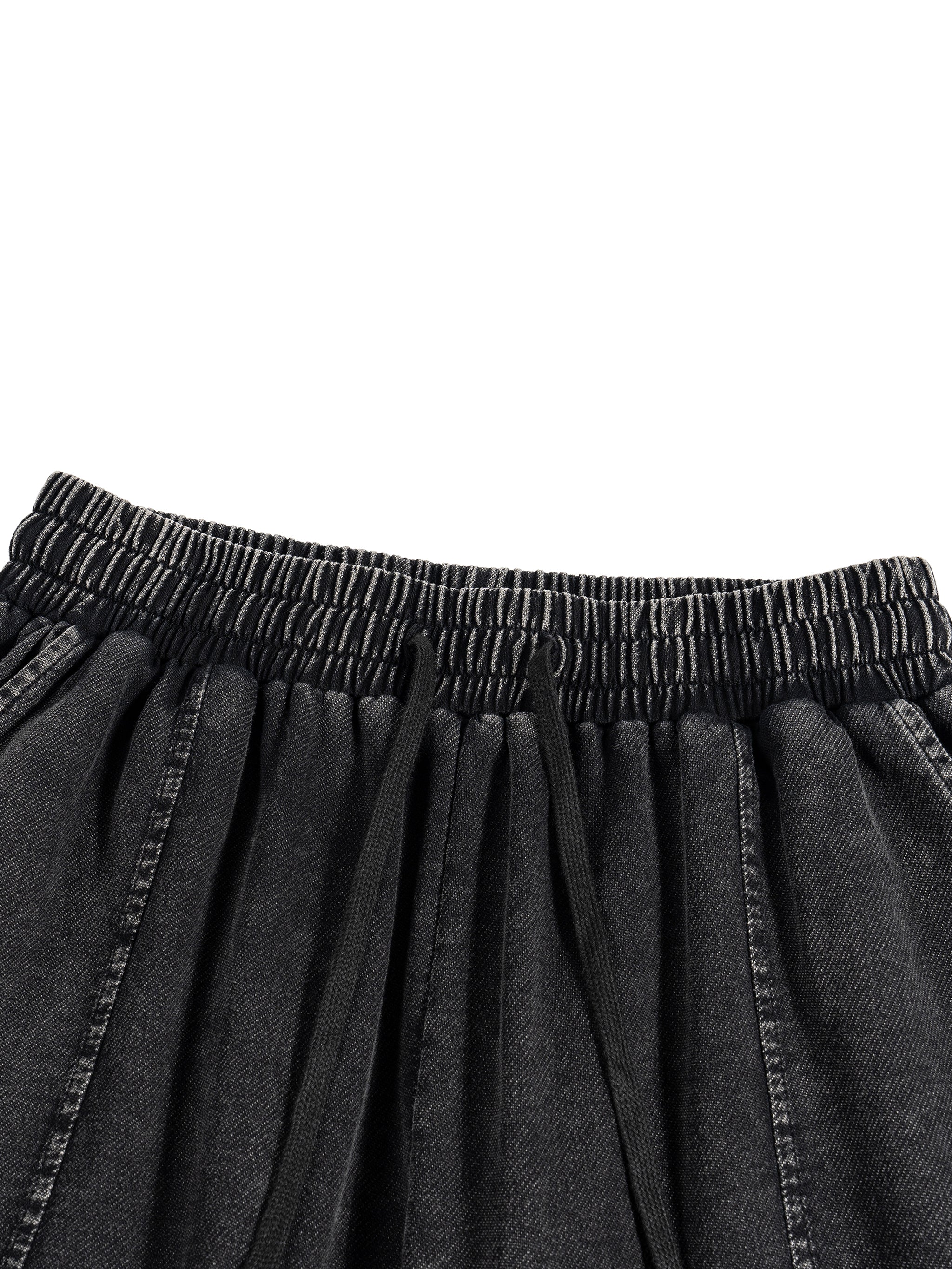 Snow Wash Drawstring  OPPS Cotton Pants (Run Big)