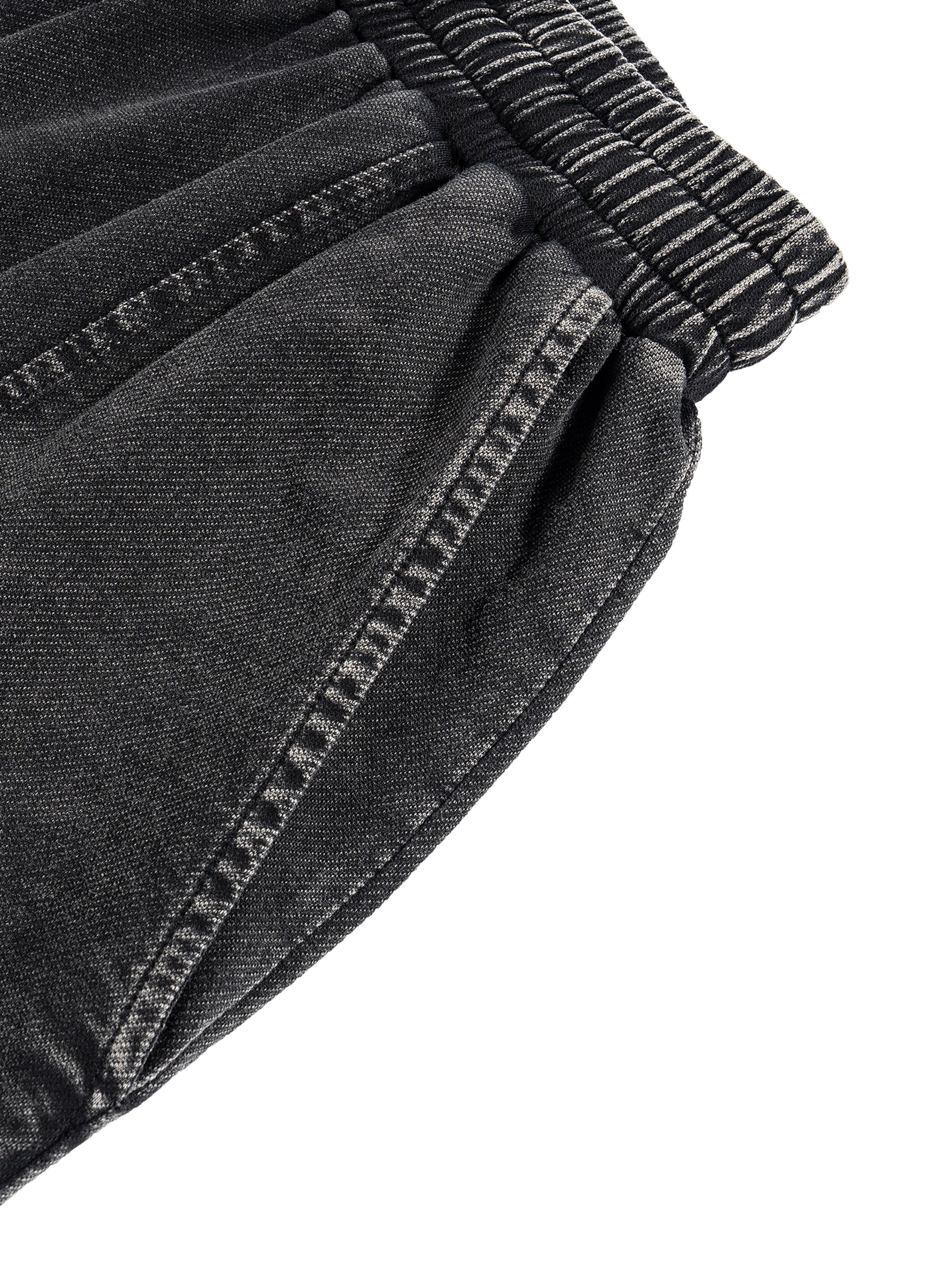 Snow Wash Drawstring  OPPS Cotton Pants (Run Big)