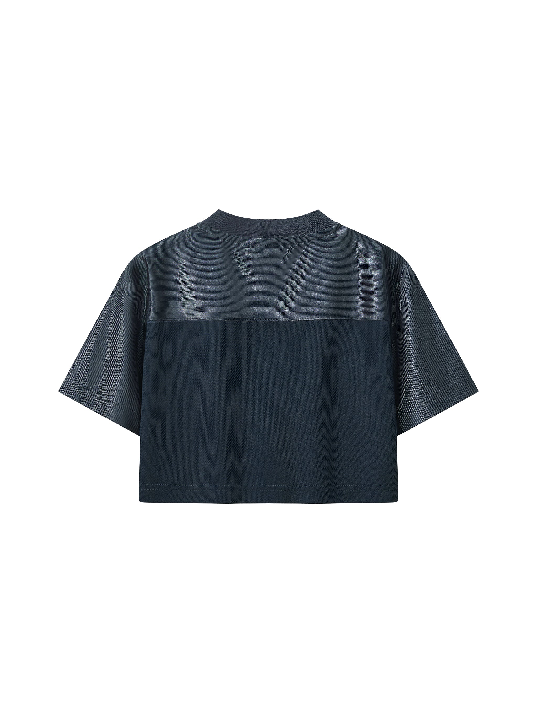 Women’s Cropped Paneled V-Neck Jersey
